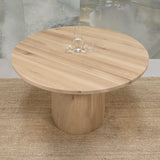 Dubový okrúhly jedálenský stôl ASPERN