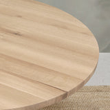 Dubový okrúhly jedálenský stôl ASPERN