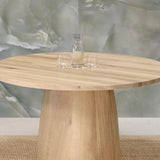 Dubový okrúhly jedálenský stôl ASPERN