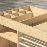 Detská komoda na výtvarné potreby.