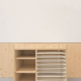 Detská komoda na výtvarné potreby.