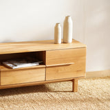 Dubový TV stolík Ritual.