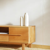 Dubový TV stolík Ritual.