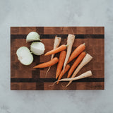 Oak-walnut cutting board Spok.