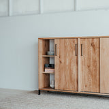 Dubová polica Hoch.