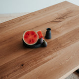 Dubový jedálenský stôl Formig Metall.