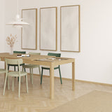 Basis oak dining table.